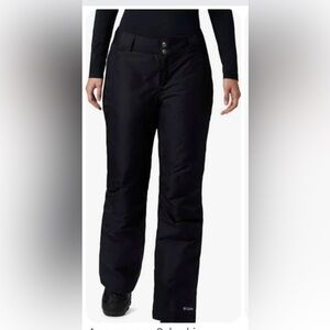 Columbia Black Insulated Snow Pants